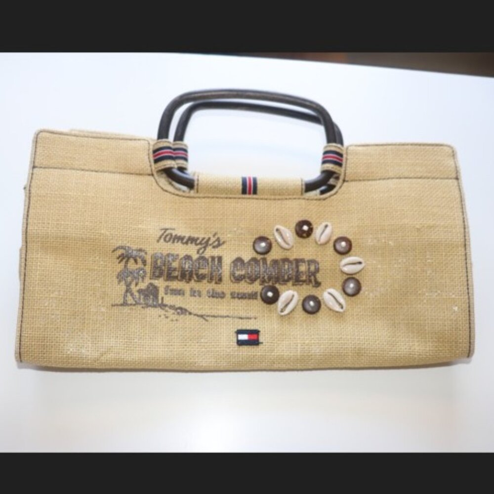 TH Tommy Hilfiger Beach Comber Bag Purse Handbag Fun In Sun